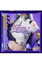 1/3 Delusion Honkai Star Rail Silver Wolf LV.999 Cosplay Costume
